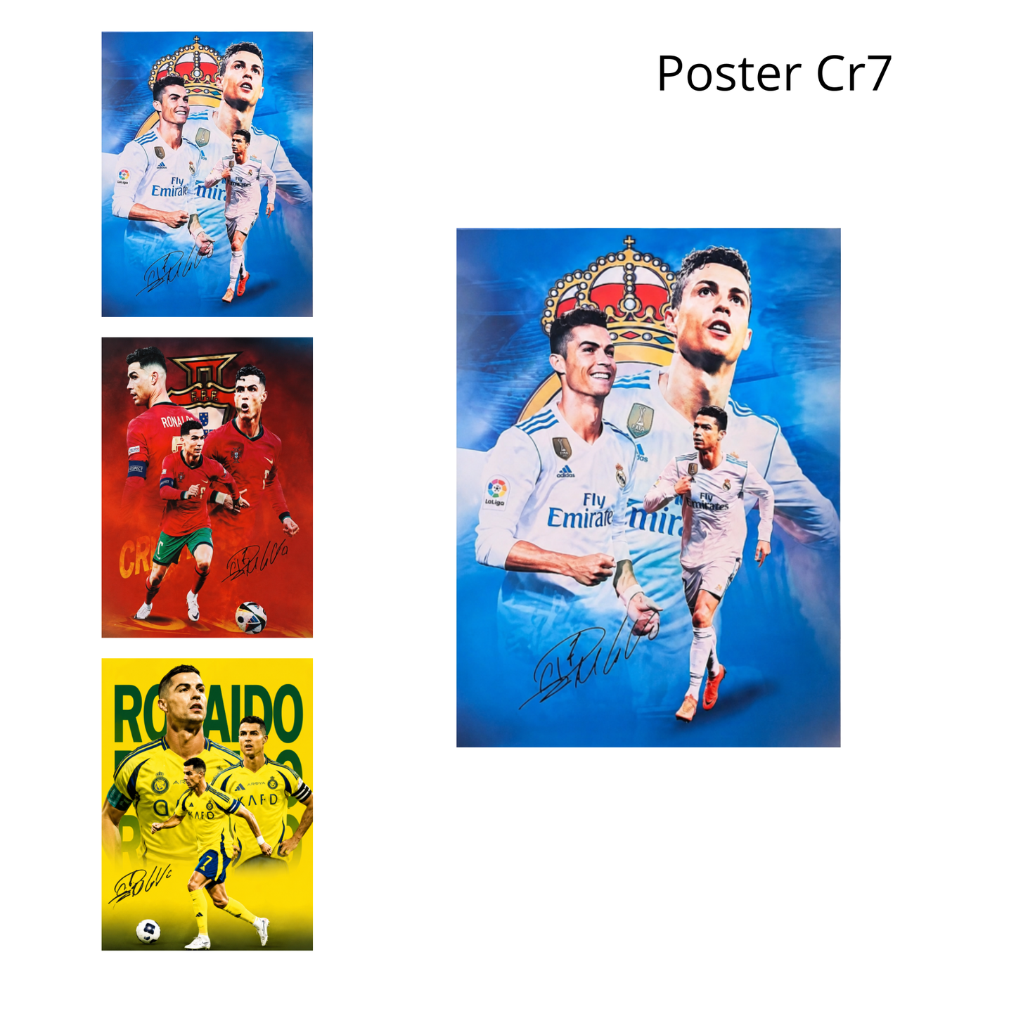 Poster Lenticular Futbol Leyendas