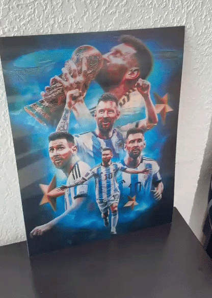 Poster Lenticular Futbol Leyendas
